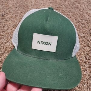 Nixon Green Trucker Hat